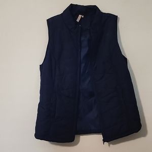 Red Camel Navy Blue Puff Vest